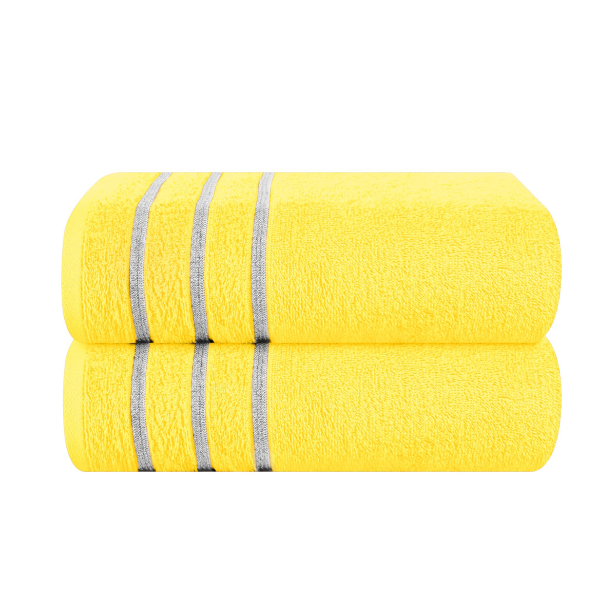 MyOwn Ultra Soft 6 Pack Cotton Towel Set, Contains 2 Bath Towels 28x55 inch, 2 Hand Towels 16x24 inch & 2 Wash Coths 12x12 inch, Ideal Everyday use, Compact & Lightweight - Pink, 71662