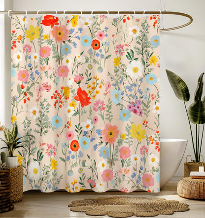 Bathroom Shower Curtain Cute Cortinas para Baño 72 x 72, Boho