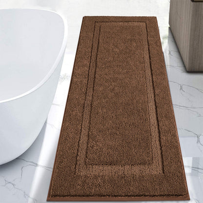SHACOS Extra Soft Large Long Bathroom Runner Rug 60x24, White