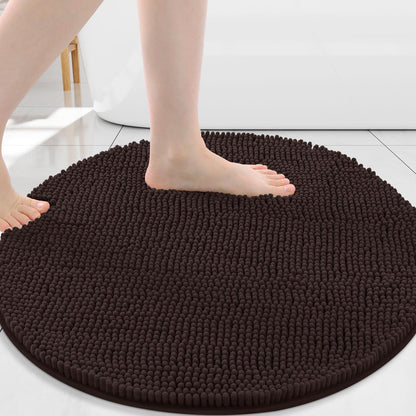 Arotive Bathroom Rugs 24x16, Soft Absorbent Shaggy Chenille Bath Rugs