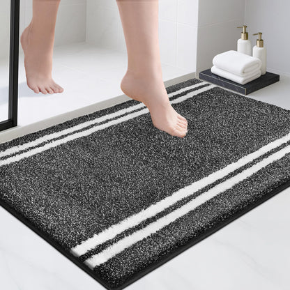 PURRUGS Bathroom Runner Rug, Bath Mat, 24" x 60", Beige