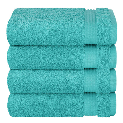 Cotton Paradise 100% Cotton Turkish Towel Set, Soft Absorbent Quick Dry, 6 Piece Towel Set, Beige