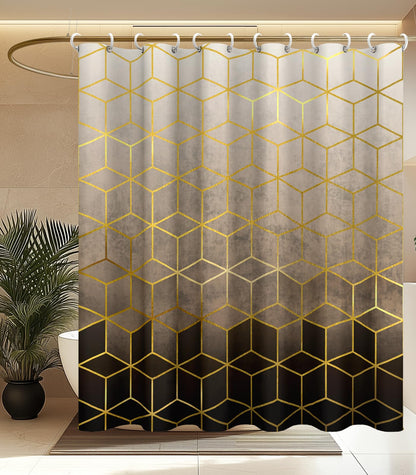 MAMUSE Shower Curtain for Bathroom - Cute Aesthetic Decorative Modern Girly Unique Girls Design Pretty Women Waterproof Fabric Cloth Cortinas de Baño Bathtub 72 x 72 Inch, Leopard Print