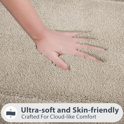 Extra Soft Bathroom Rug 20" x 30", Bath Mat, Throw Rug for Kitchen