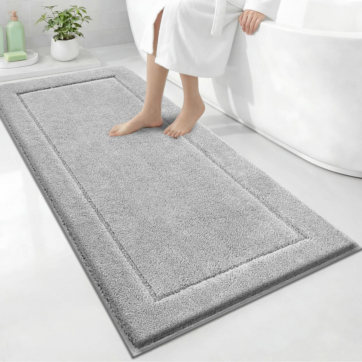 Extra Soft Bathroom Rug 20" x 30", Bath Mat, Throw Rug for Kitchen