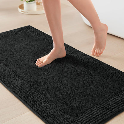 Madison Park Splendor Reversible 100% Cotton Bath Rug, 21 x 34, White