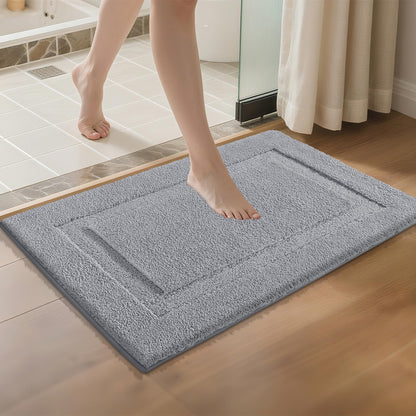 SHACOS Extra Soft Large Long Bathroom Runner Rug 60x24, White
