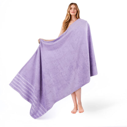 American Soft Linen 100% Cotton Luxury Turkish Towels, 4 PC Bath Towel Set