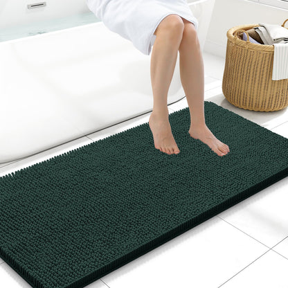 Arotive Bathroom Rugs 24x16, Soft Absorbent Shaggy Chenille Bath Rugs