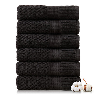 NY Loft 100% Cotton 4-Pack Bath Towel Set | White | Oeko-TEX | Quick-Dry