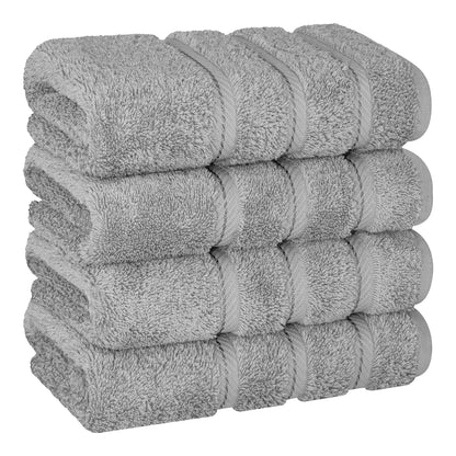American Soft Linen 100% Cotton Luxury Turkish Towels, 4 PC Bath Towel Set