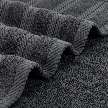 Utopia Towels 4 Pack XL Bath Towels, 30x60 in, Cotton, Grey