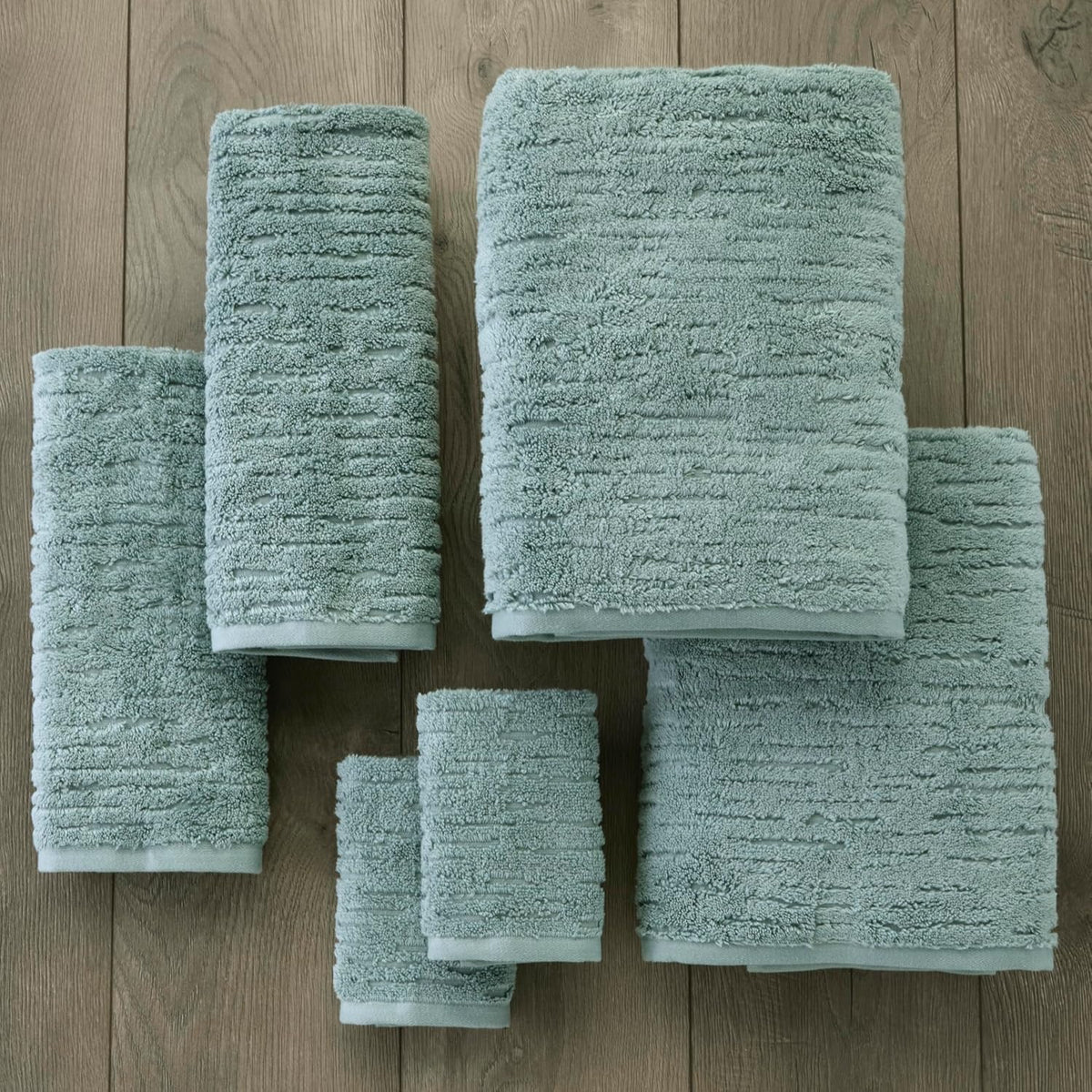 SKL Home CloudSoft Bath Towel, 100% Cotton Luxury, Teal