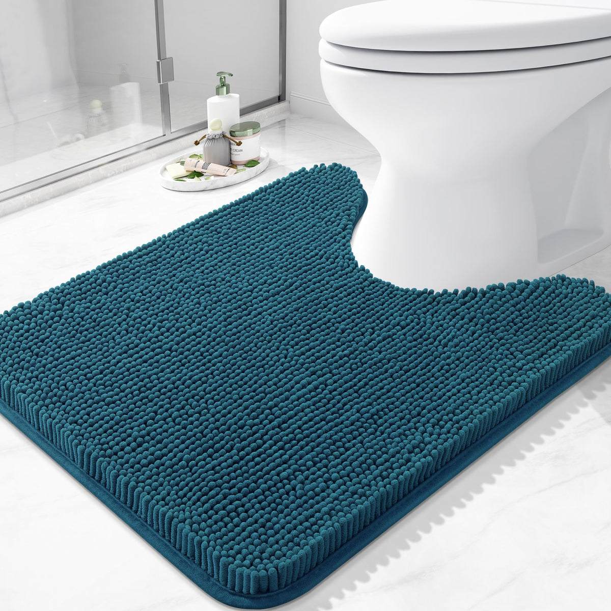 Arotive Bathroom Rugs 24x16, Soft Absorbent Shaggy Chenille Bath Rugs