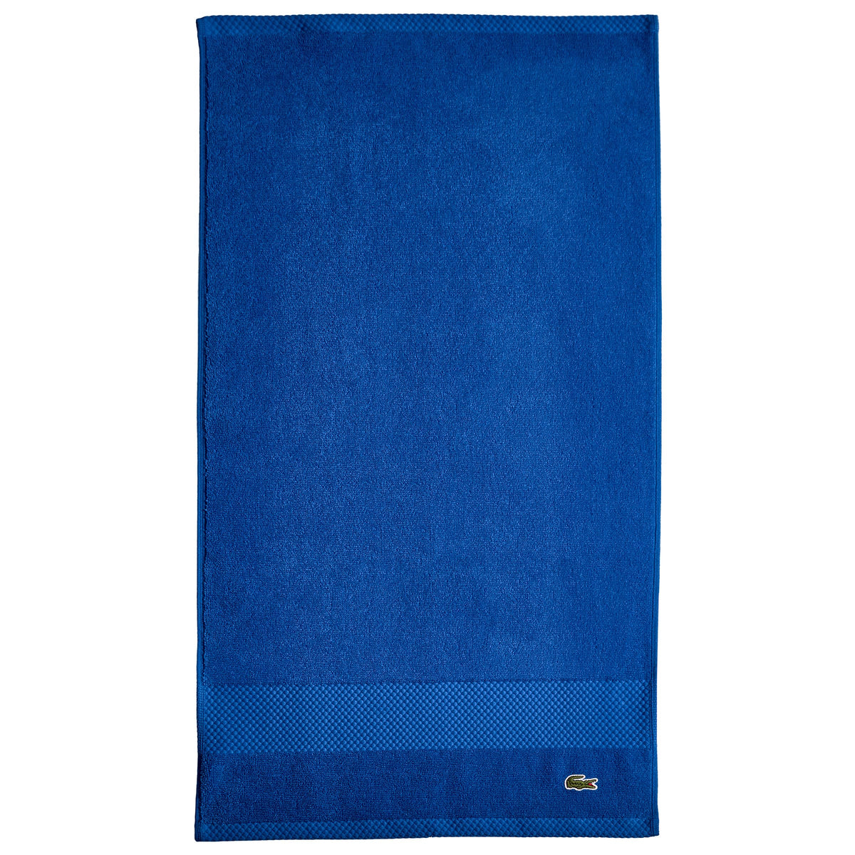 Lacoste Heritage 100% Supima Cotton Bath Towel 30" x 54", White
