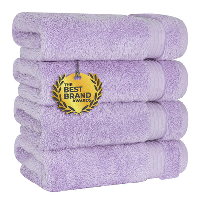 Cotton Paradise 100% Cotton Turkish Towel Set, Soft Absorbent Quick Dry, 6 Piece Towel Set, Beige
