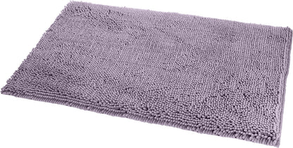Amazon Basics Bathroom Rugs, Extra Soft Absorbent Shag Bath Rugs, Non-Slip Backing, Quick Drying, Machine Washable, Plush Comfort for Bathroom Floor, Tub and Shower, 21" x 34", Seafoam Green