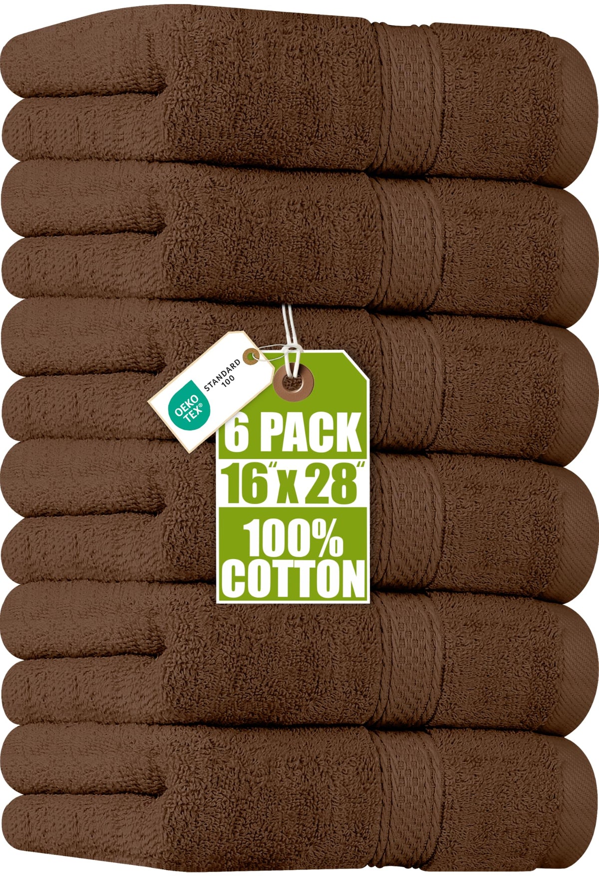 Utopia Towels 6 Pack Premium Hand Towels, 16x28 in, 600 GSM Cotton, Navy