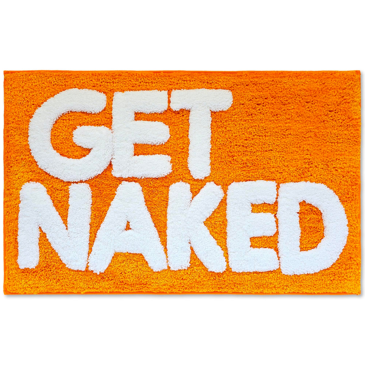 New Mungo Get Naked Bath Mat Pink - Blush Bathroom Rugs - Bath Mat - 31" x 20"
