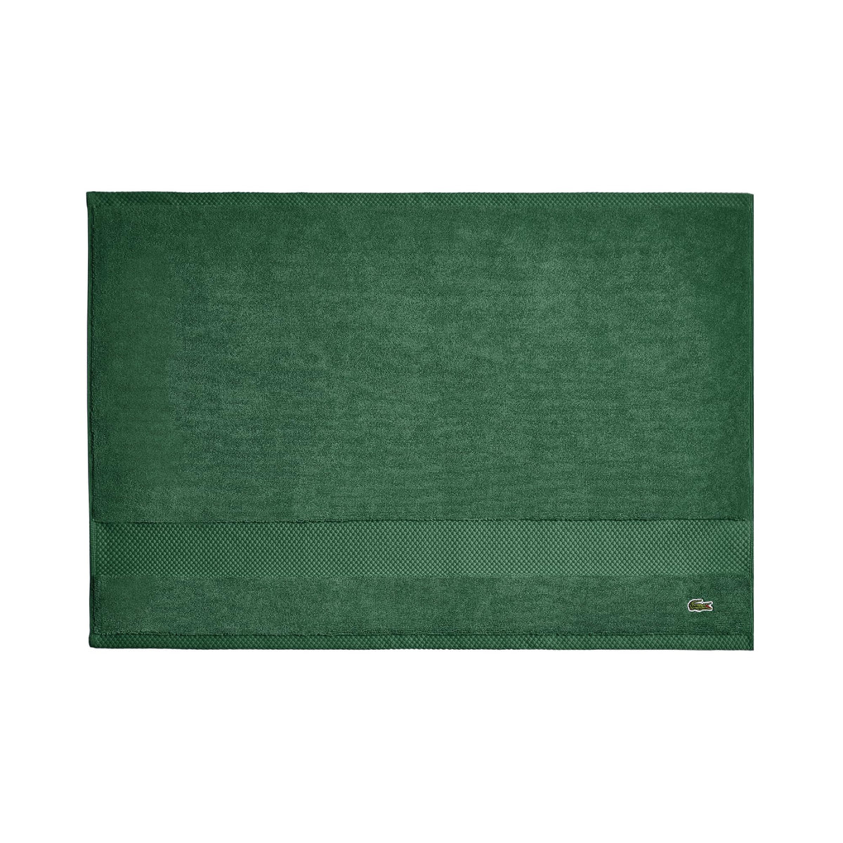 Lacoste Heritage 100% Supima Cotton Bath Towel 30" x 54", White