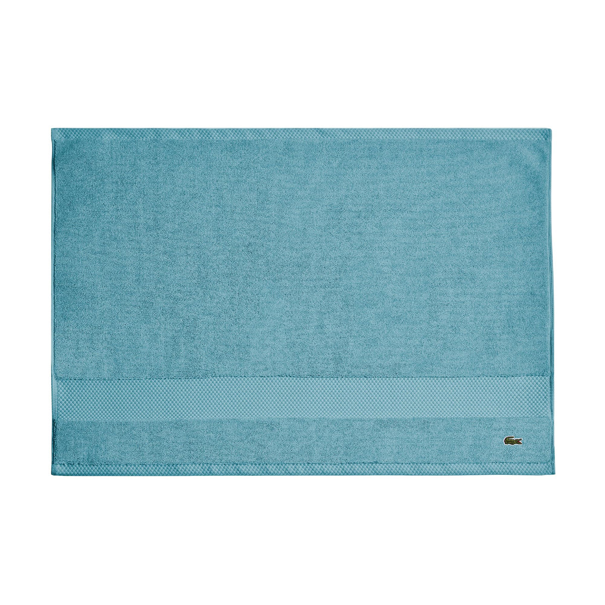 Lacoste Heritage 100% Supima Cotton Bath Towel 30" x 54", White