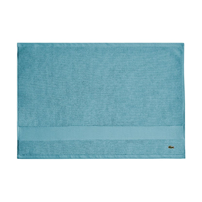 Lacoste Heritage 100% Supima Cotton Bath Towel 30" x 54", White