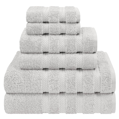 American Soft Linen 100% Cotton Luxury Turkish Towels, 4 PC Bath Towel Set
