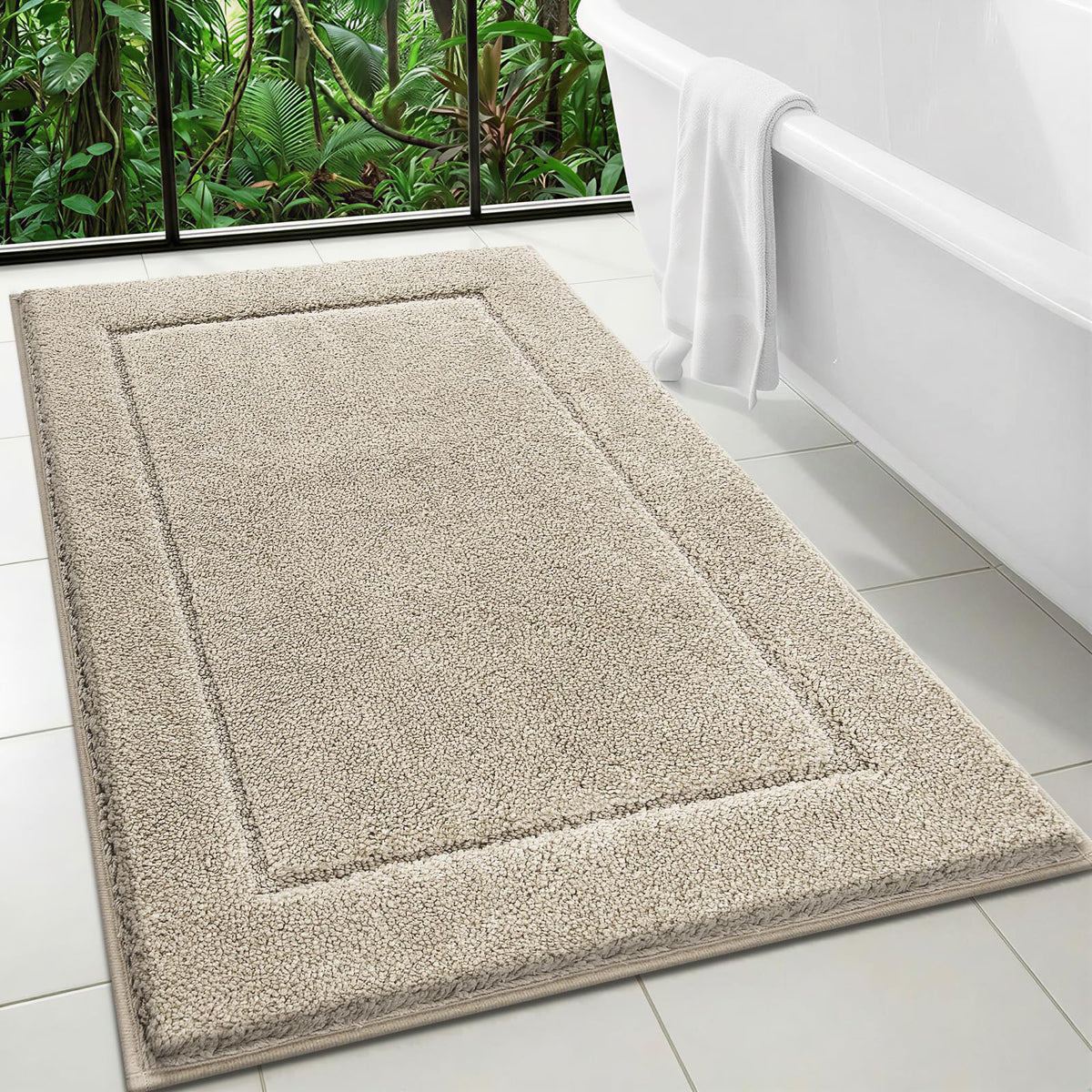 Extra Soft Bathroom Rug 20" x 30", Bath Mat, Throw Rug for Kitchen