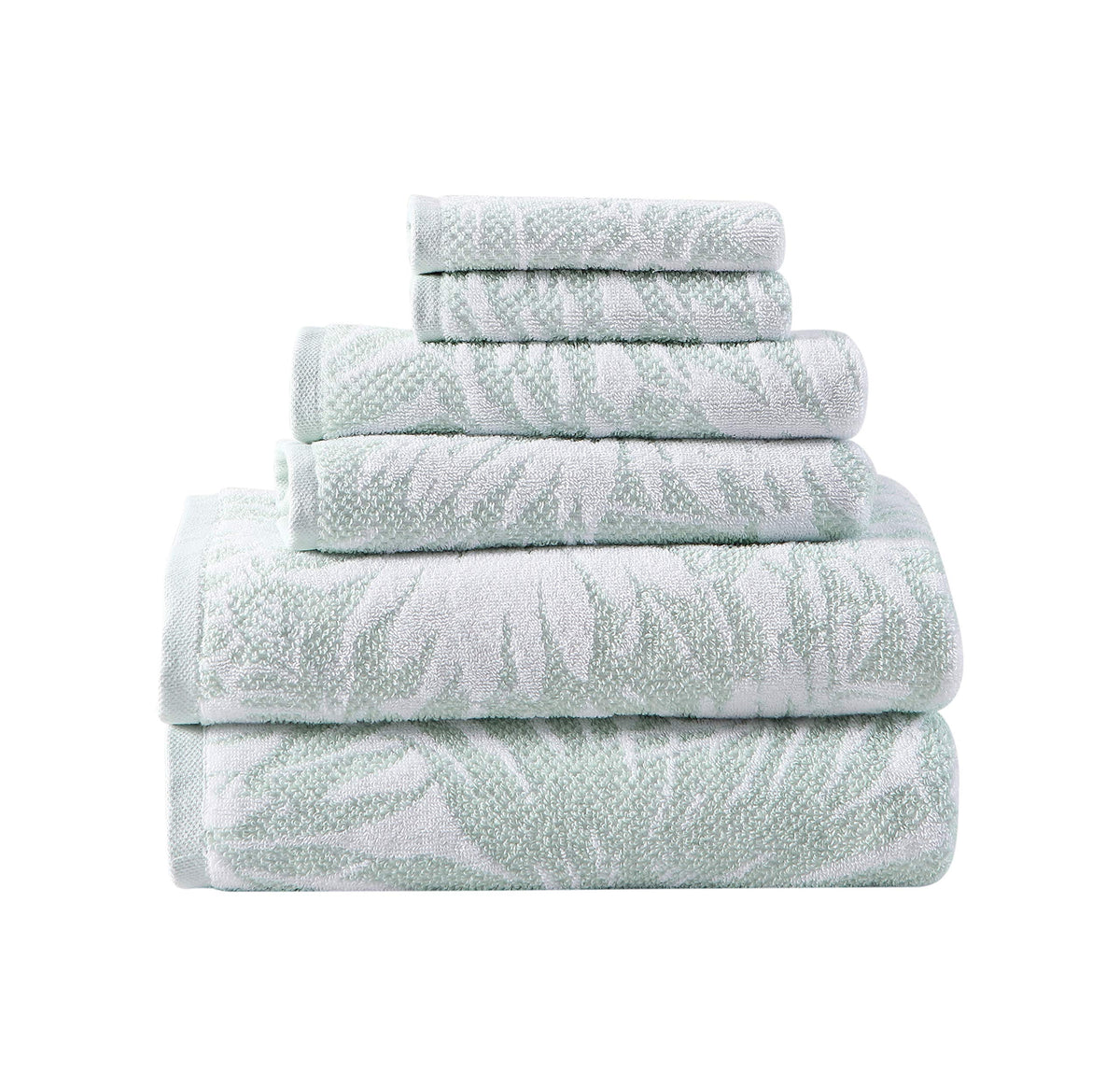 Tommy Bahama - 6-Piece Cotton Bath Towel Set, Soft & Absorbent Towels