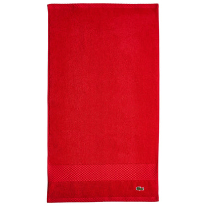 Lacoste Heritage 100% Supima Cotton Bath Towel 30" x 54", White