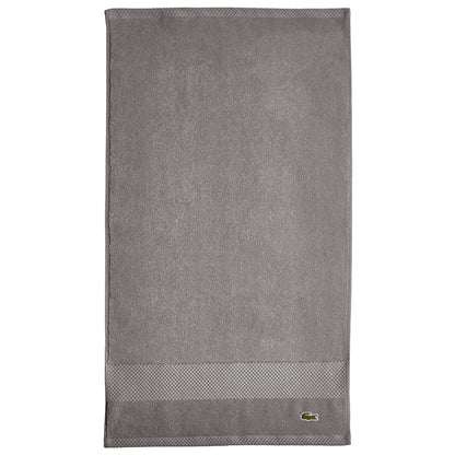Lacoste Heritage 100% Supima Cotton Bath Towel 30" x 54", White