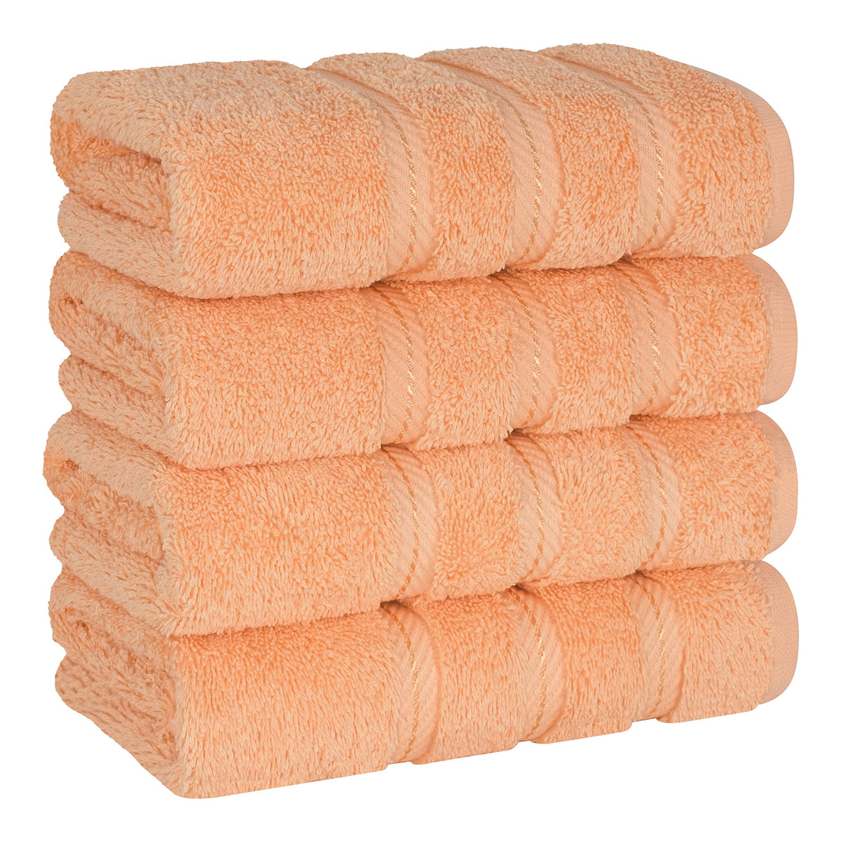 American Soft Linen 100% Cotton Luxury Turkish Towels, 4 PC Bath Towel Set