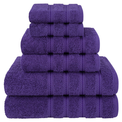 American Soft Linen 100% Cotton Luxury Turkish Towels, 4 PC Bath Towel Set