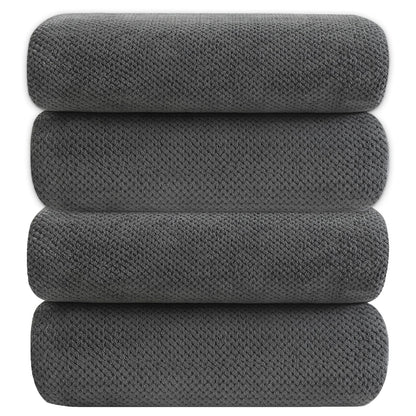 YTYC 29x59 Bath Towels Set,Towels for Bathroom,Olive Green,6-Pieces