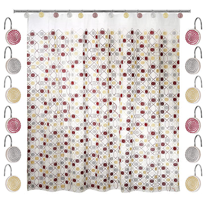 Zahari Home Larrisa Floral Bathroom Rug Luxury Bath Rug Washable Contemporary Decor Beautiful Shower Mat Unique Design Stylish Non Slip Shower Mat Flower Bath Rug Bath Shower Tub Decor