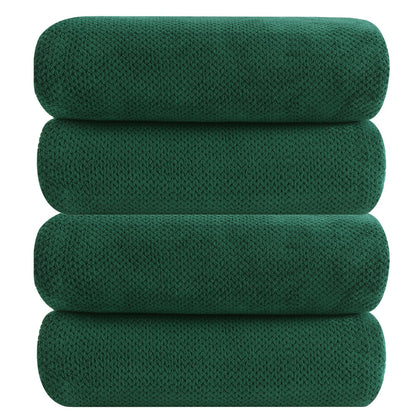 YTYC 29x59 Bath Towels Set,Towels for Bathroom,Olive Green,6-Pieces