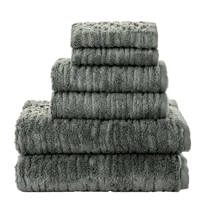 SKL Home CloudSoft Bath Towel, 100% Cotton Luxury, Teal