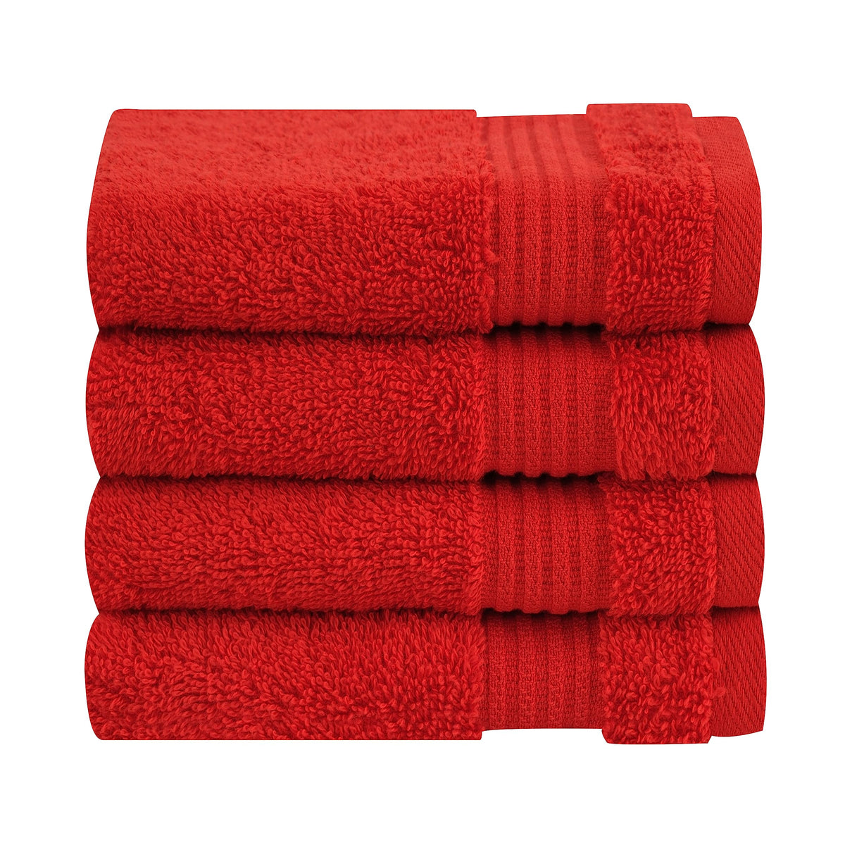 Cotton Paradise 100% Cotton Turkish Towel Set, Soft Absorbent Quick Dry, 6 Piece Towel Set, Beige