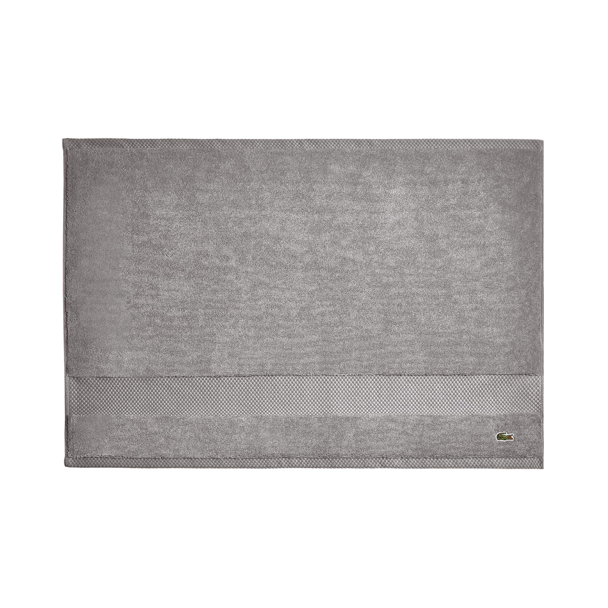 Lacoste Heritage 100% Supima Cotton Bath Towel 30" x 54", White
