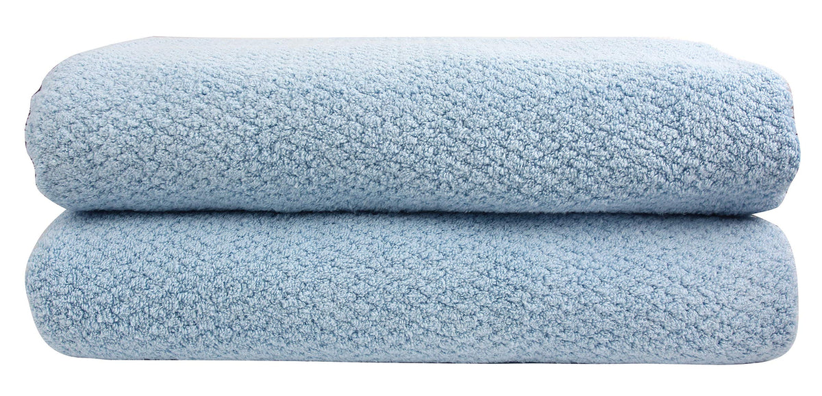 Everplush Diamond Jacquard 6 Pieces Bath Towel Set, Luxury Super Soft Oversized Towels, Highly Absorbent Diamond Jacquard Quick Dry Bath Towel for Bathroom Navy Blue Towel Set