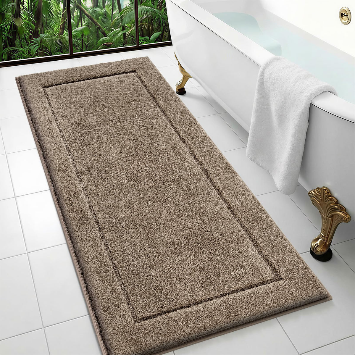 Extra Soft Bathroom Rug 20" x 30", Bath Mat, Throw Rug for Kitchen