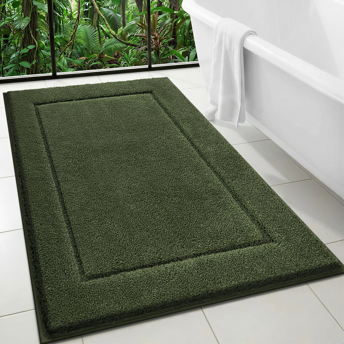 Extra Soft Bathroom Rug 20" x 30", Bath Mat, Throw Rug for Kitchen