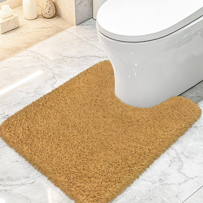 Pink Bathroom Rugs Non Slip 30"x20",Absorbent Bath Mat Quick Dry