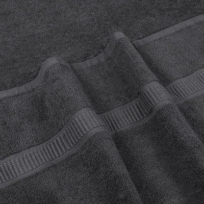 Utopia Towels Jumbo Bath Sheets, 2 Pack, 35x70 in, 600 GSM Cotton, Grey