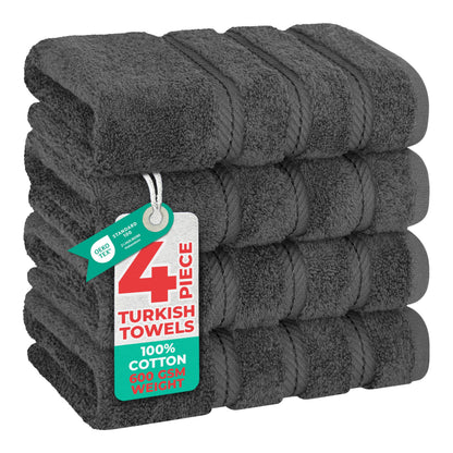 American Soft Linen 100% Cotton Luxury Turkish Towels, 6 Piece Towel Set