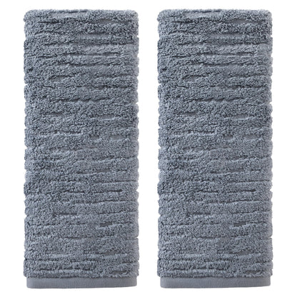SKL Home CloudSoft Bath Towel Set, 6-Piece, 100% Cotton Luxury, Oatmeal