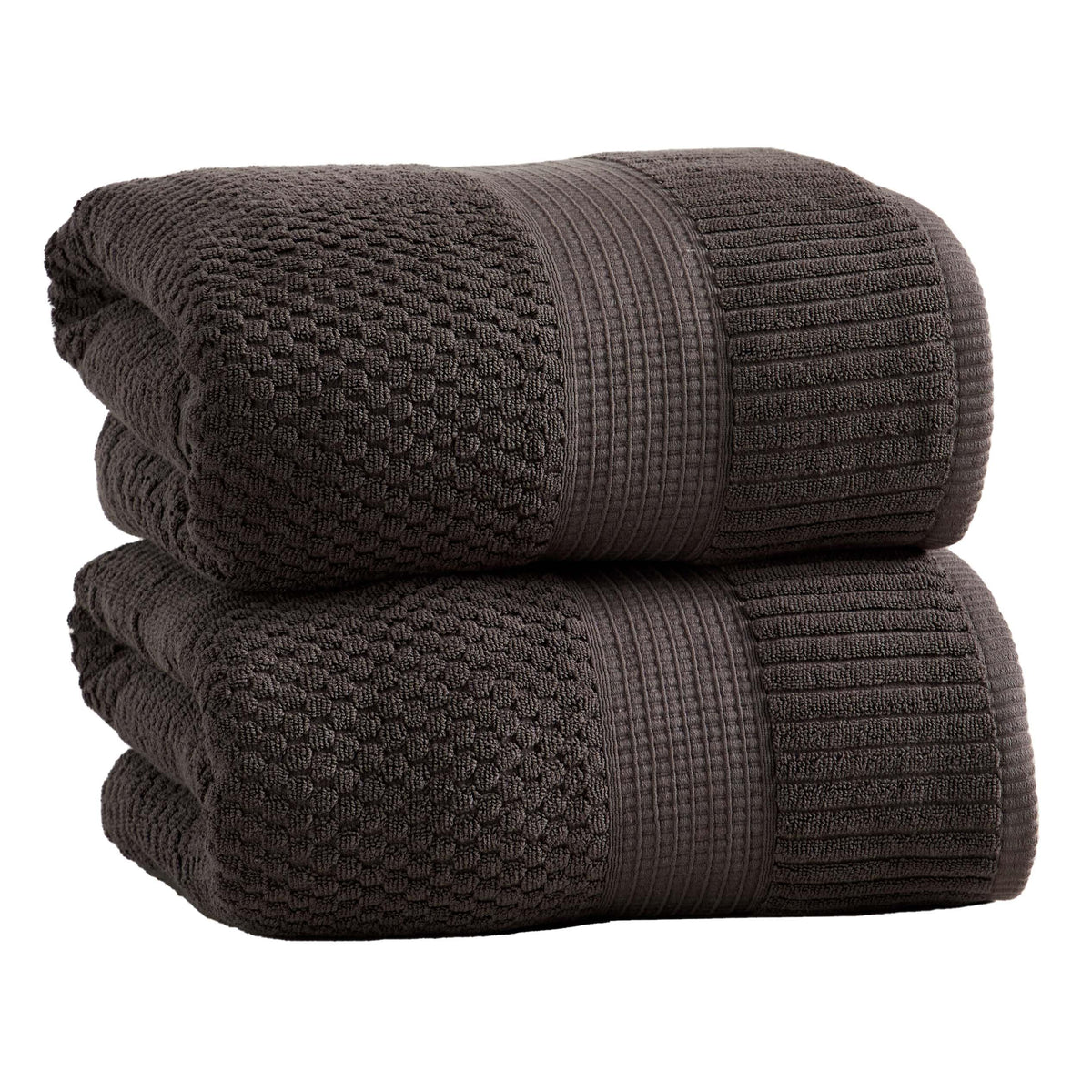 NY Loft 100% Cotton 4-Pack Bath Towel Set | White | Oeko-TEX | Quick-Dry