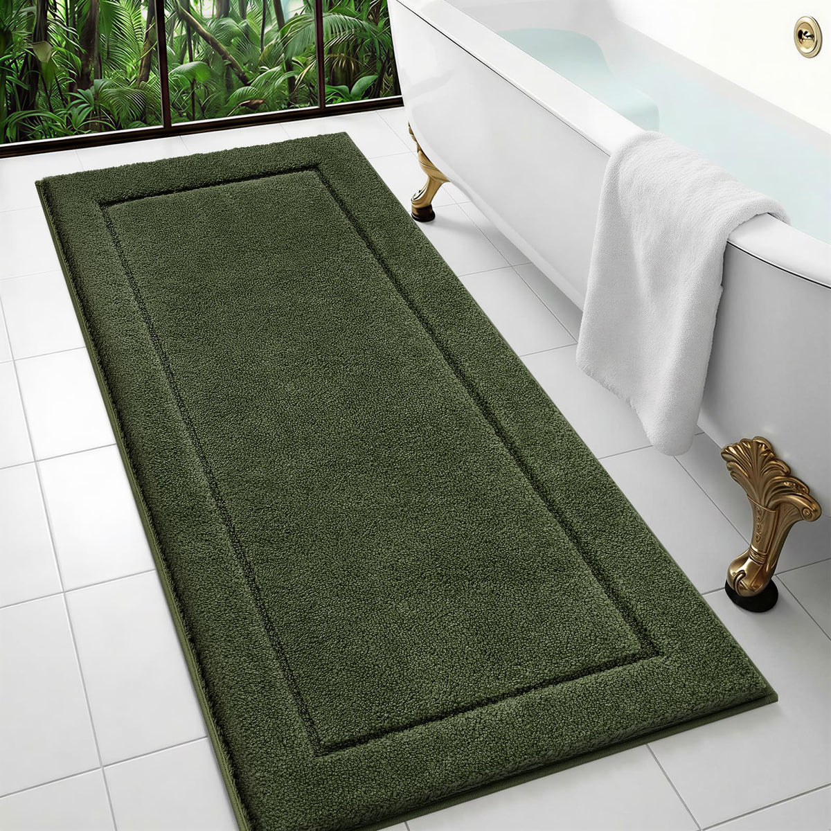 Extra Soft Bathroom Rug 20" x 30", Bath Mat, Throw Rug for Kitchen