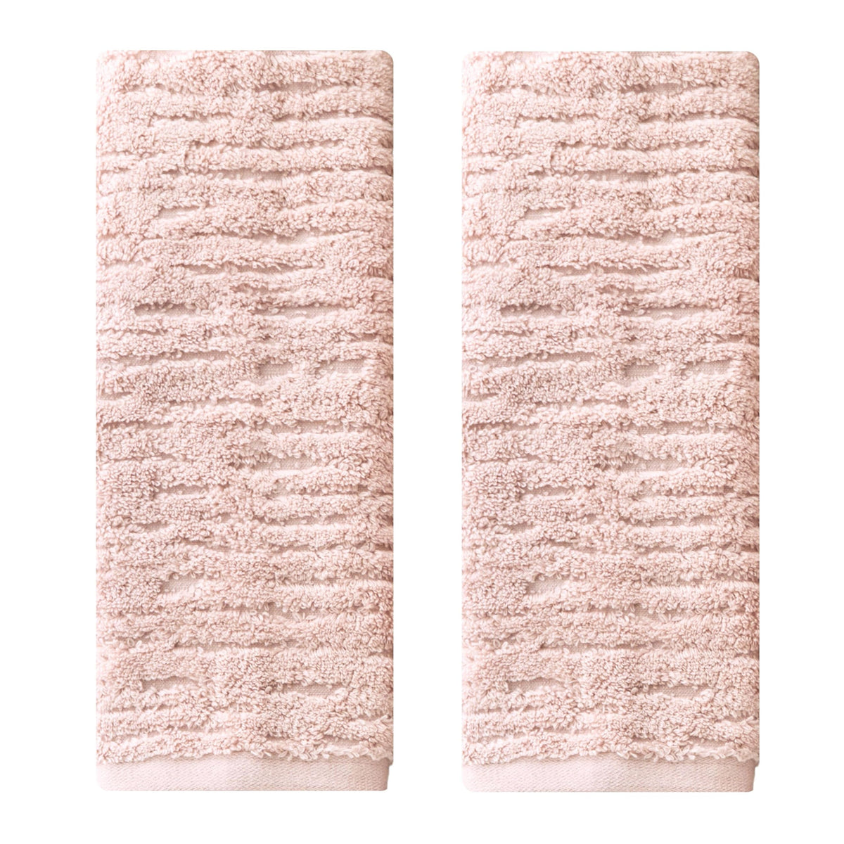 SKL Home CloudSoft Bath Towel Set, 6-Piece, 100% Cotton Luxury, Oatmeal