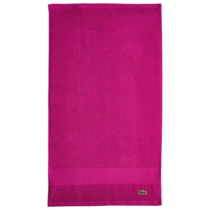 Lacoste Heritage 100% Supima Cotton Bath Towel 30" x 54", White